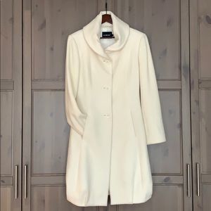 Lilibleu wool blend button down coat